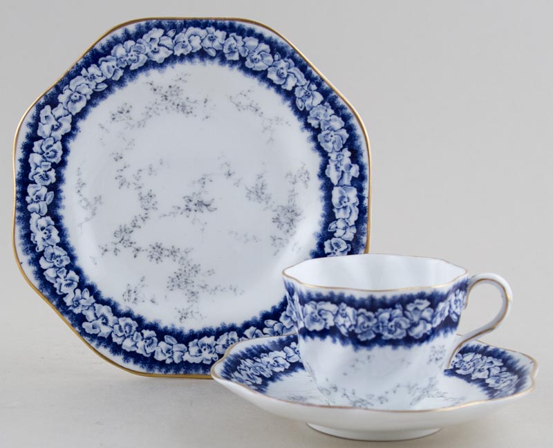 Teacup, Saucer and Plate c1900